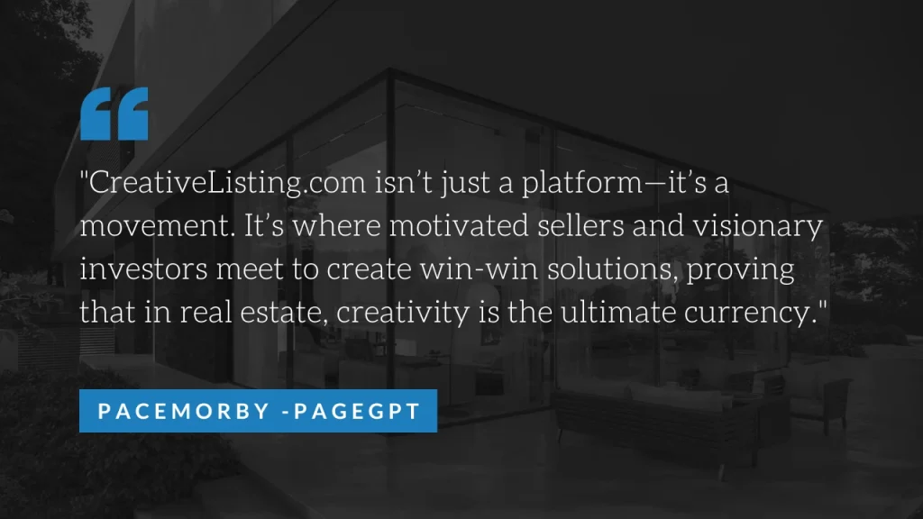 How CreativeListing.com Helps Real Estate Investors and Sellers Close More Deals 1